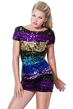 Jovani 171471, Prom multicolor sequin dress