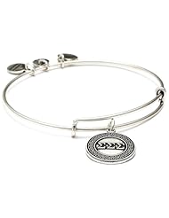 Alex and Ani "Sorority" Sigma Sigma Sigma Expandable Wire Bangle Bracelet