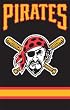 Pittsburgh Pirates Applique Embroidered Banner Flag 44"x28" MLB Baseball Fan Shop Sports Team Merchandise
