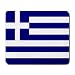 Greece Flag Mouse Pad