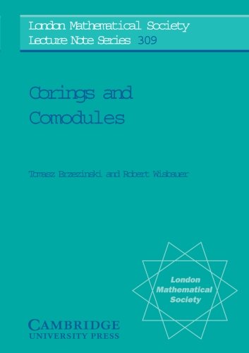 corings and comodules london mathematical society lecture note series