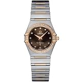 Omega Constellation Two Tone Diamond Quartz Small Ladies Watch 1358.60 by Omega