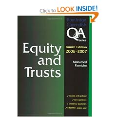 Equity & Trusts Q&A 2006-2007 (Questions & Answers)