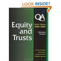 Equity & Trusts Q&A 2006-2007 (Questions & Answers)