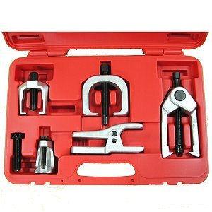 Anytime Tools FRONT END BALL JOINT SERVICE TOOL KIT SET with PITMAN ARM PULLER and Ball Joint Separator