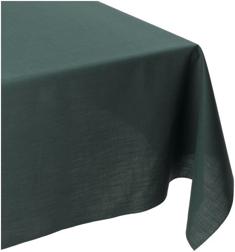 Rose Tree Royal Linen 60-By-104-Inch Oblong Tablecloth, Hunter