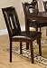 Ervin Brown Faux Leather Dining Chair by Coaster