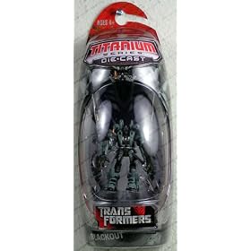 Transformers Movie Titanium 3inch Blackout