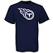 Search : Reebok Tennessee Titans Navy Blue Team Logo Print T-shirt