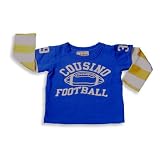 Gold Rush - Boys Long Sleeve Top, Royal,Yellow, White