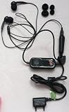 FLASH SUPERSTORE GENUINE HPM-82 SONY ERICCSON K550i K610i K630i K660i K750i K820i K790i STEREO HANDSFREE HEADSET BLACK