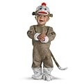 Sock Monkey Infant Costume 12-18 mo