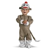 DisguiseIncAllNEWSockMonkeyBabyCostume