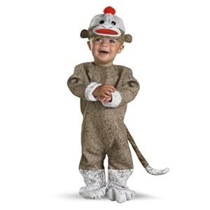 Disguise Inc All NEW Sock Monkey Baby Costume