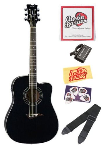 Dean AXS T100 Cutaway Classic Black