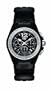 TechnoMarine Women's 109004 Cruise Mini Chronograph Steel Bezel Black Watch