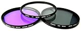 Zeikos ZE-FLK82 82mm Multi-Coated 3 Piece Filter Kit (UV-CPL-FLD)