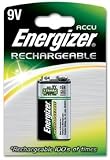 Brand New. Energizer Battery Rechargeable Advanced Size 9V NiMH 175mAh HR22.5V Ref 633003