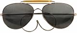Smoke Lenses - US Air Force Style Aviator Sunglasses by 