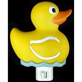 Just Ducky Rubber Duck Cute Nightlight