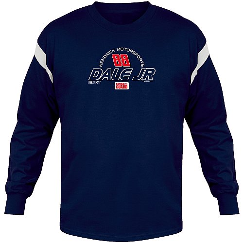Buy Chase Authentics Dale Earnhardt, Jr. Ahead of the Rest Long Sleeve Jersey Tee by Chase Authentics