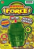 Battle Force Realistic Sounding Grenade with Pin (batteries INCLUDED)
