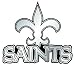 New Orleans Saints NFL Silver Auto Emblem