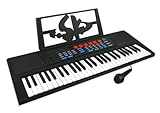 54-Key, 48-Function Portable Electronic Keyboard - Microphone