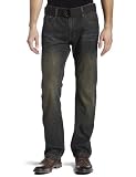 Lee Men's Dungarees Vintage Slim Belted Straight Leg Jean
