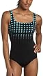 Reebok Women's High Spot Scoop Neck Tank Swimsuit