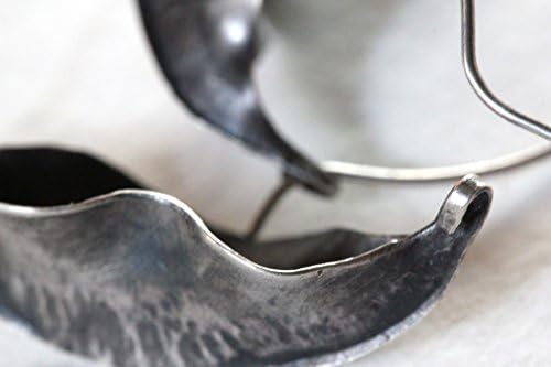 Fold Formed Hoop Earrings