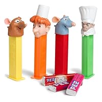 PEZ Ratatouille, 0.58-Ounce Assorted Candy Dispensers (Pack of 12)