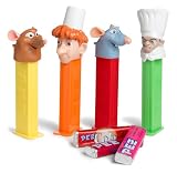 PEZ Ratatouille, 0.58-Ounce Assorted Candy Dispensers (Pack of 12)