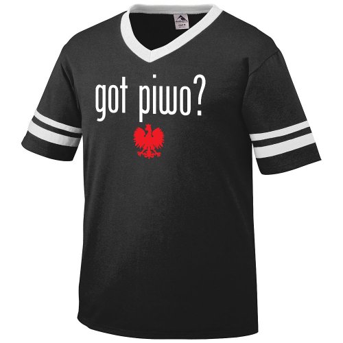 Got Piwo? Mens Polish Ringer T-shirt, Poland Polska Got Beer? Design V-neck Shirt