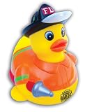 Rubber Duck Bath Toy - Firefighter Design