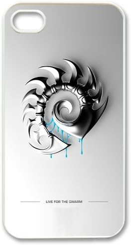 StarCraft Zerg Iphone 4 4S Case Starcraft II Cases Cover White at abcabcbig store