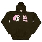 Bob Marley - My Hero Ladies Zip Hoodie