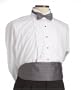 Bow Tie 2" Adjustable and Cummerbund Set - Dark Gray