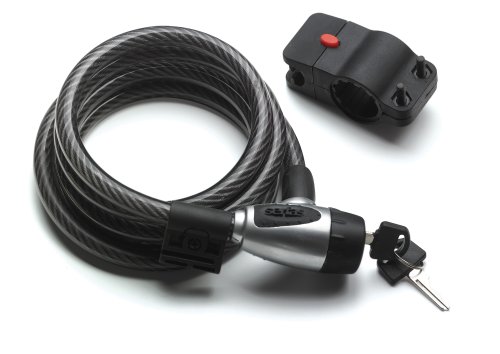 Serfas Key Coiled Lock, 12mm