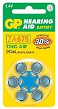 GP ZA675 Blue Hearing Aid Batteries (Card of 6) PR44 A675