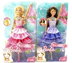 Barbie sparkling princess asst