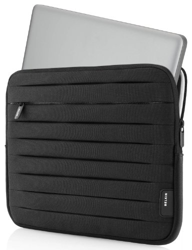 Belkin Plissee Notebook Schutzh&uuml;lle 30,4 cm (12 Zoll) schwarz Preisvergleich