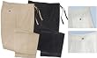 Linen Rayon Blend Pants - Cubavera Men's Plain Front Drawstring Waistband Linen Rayon Pants