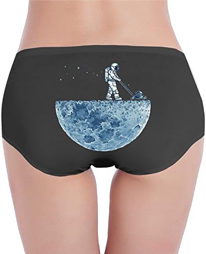 Astronauts On Moon Women's Low-Waist Comfort Briefs Hipster Panty