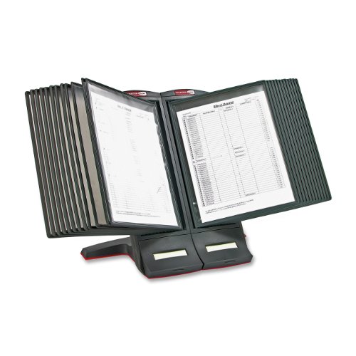 MasterView 24-Sleeve Deluxe Desktop Stand, Charcoal (MATMVMD24) On Sale