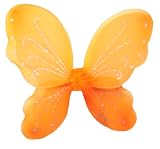 WeGlow International Butterfly Wings - Orange (Pack of 2 Wing Sets)