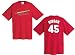 Bob Gibson St. Louis Cardinals MLB Throwback 2 Sided Short Sleeve Tee Shirt By Majestic (XL=48)