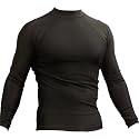 Grappling Rash Guard - Long Sleeve, Black, X-Large