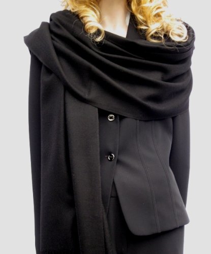WATER SHAWL/SUMMER SHAWL IN MANY COOL VIBRANT COLORS (BLACK) WATER SHAWL/SUMMER SHAWL IN MANY COOL VIBRANT COLORS (BLACK)