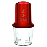Moulinex AT712G31 Hachoir Multi-Moulinette Rouge Rubispar Moulinex